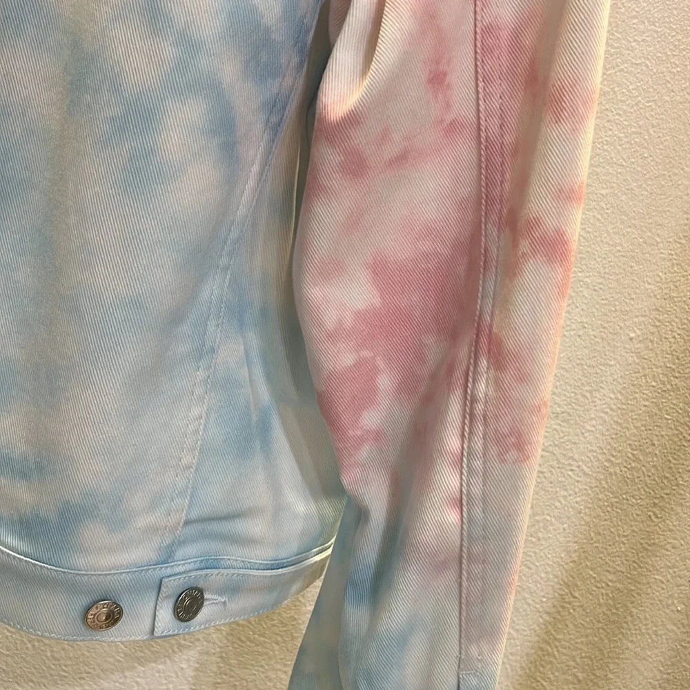 Chiara Ferragni Tie Dye Denim Jacket - Picture 4 of 5